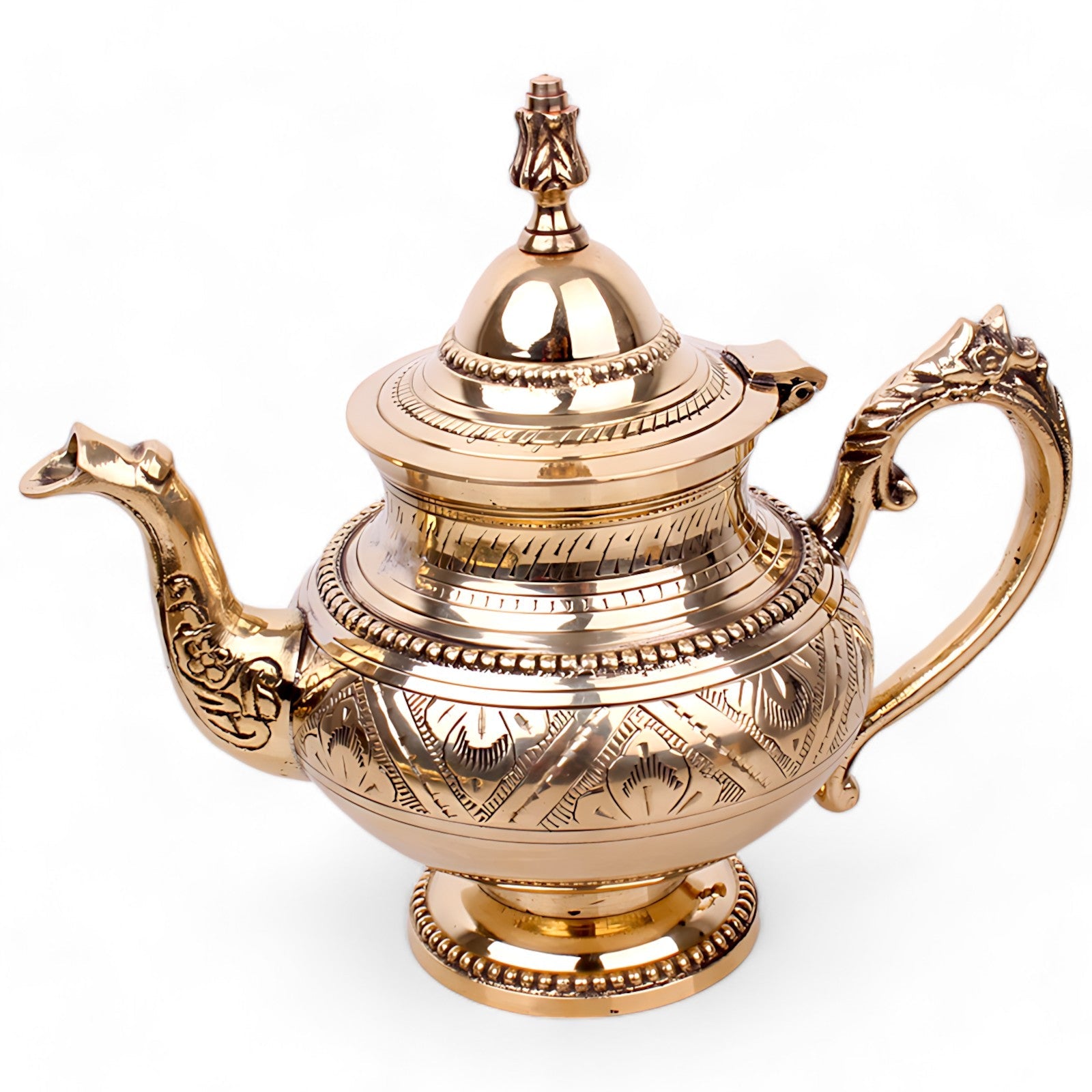 Marokkanische Teekanne