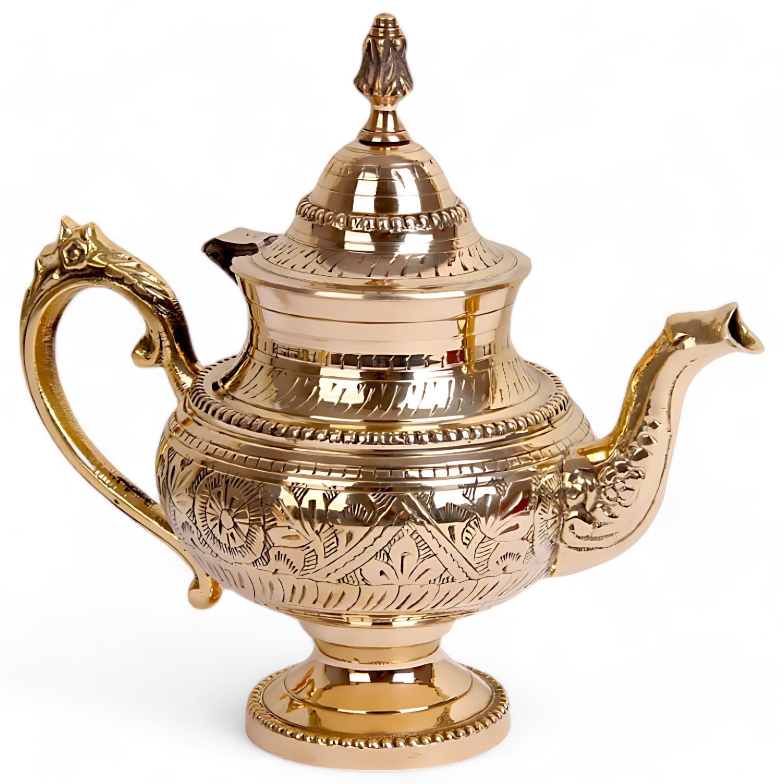 Marokkanische Teekanne