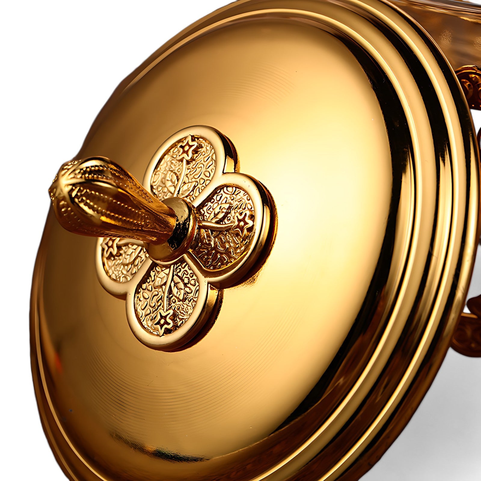 Marokkanische Teekanne Messing