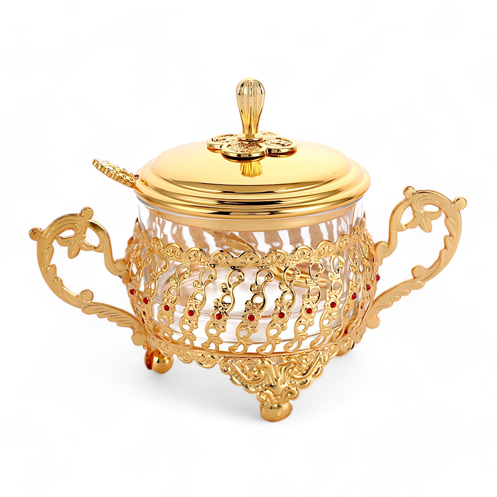 Marokkanische Teekanne Messing