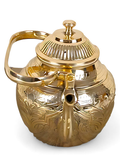 Marokkanischen Teekanne Gold