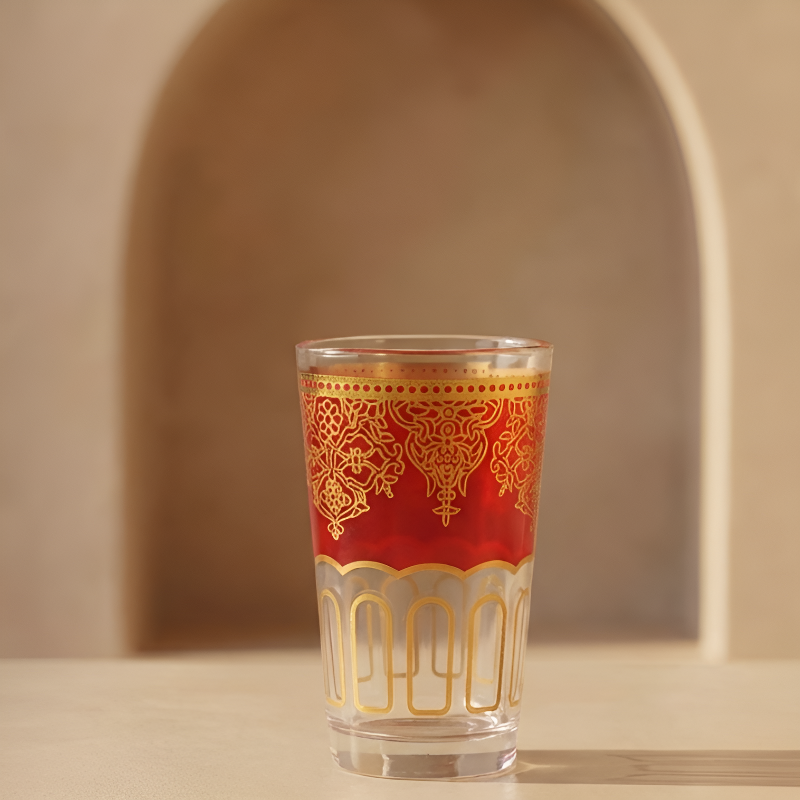 Marokkanisches Teeglas