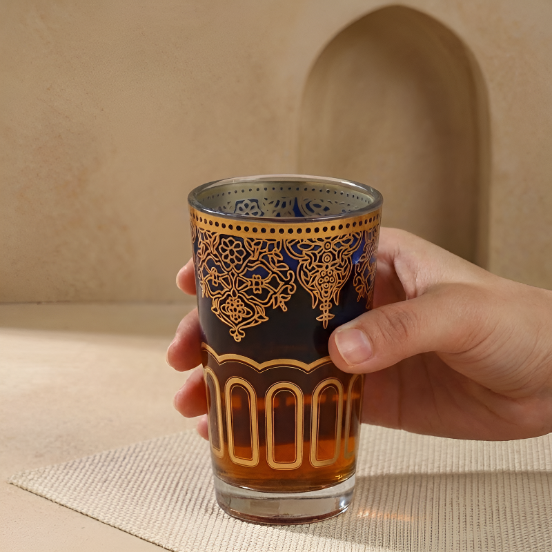 Marokkanisches Teeglas