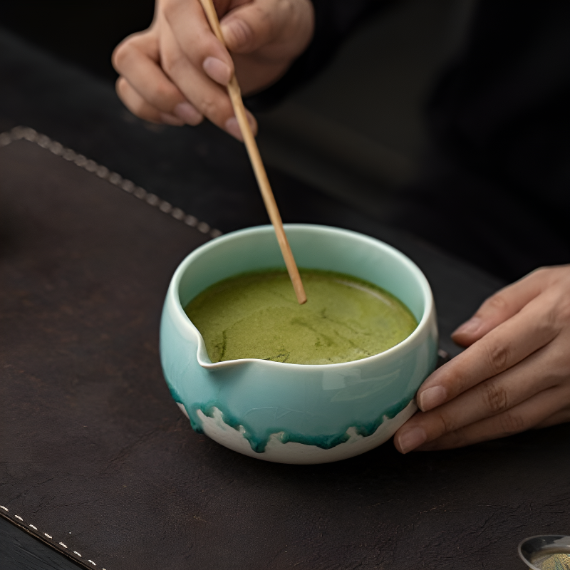 Matcha Set mit Schale und Besen