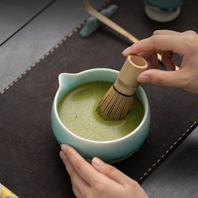 Matcha Set mit Schale und Besen