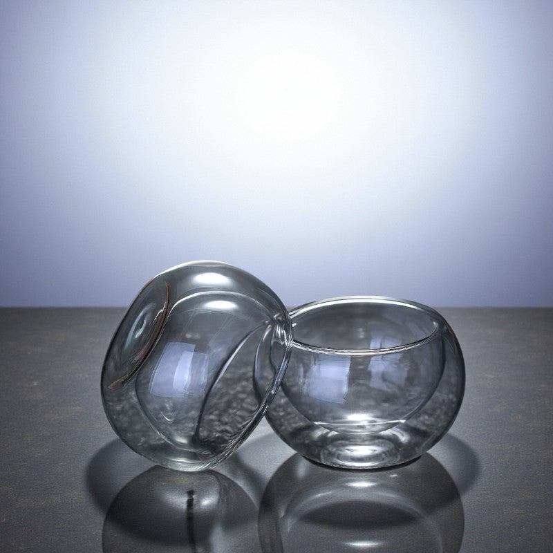 Minimalistisches Teeglas