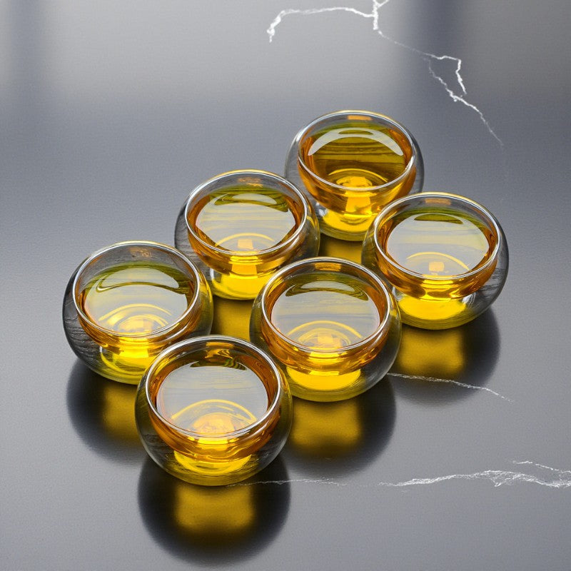 Minimalistisches Teeglas