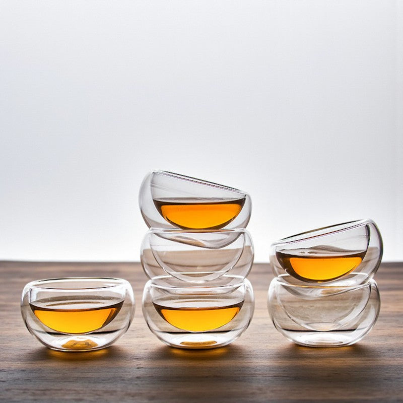 Minimalistisches Teeglas