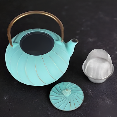 Moderne Gusseisen Teekanne 1,2l