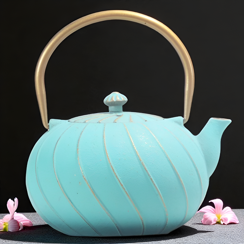 Moderne Gusseisen Teekanne 1,2l