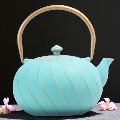 Moderne Gusseisen Teekanne 1,2l