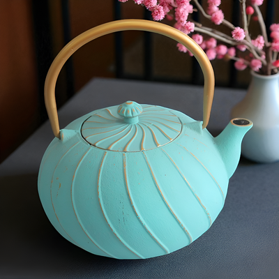 Moderne Gusseisen Teekanne 1,2l