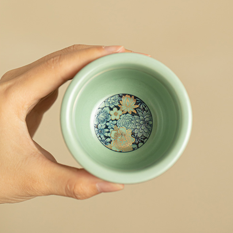 Moderne Keramik Teekanne