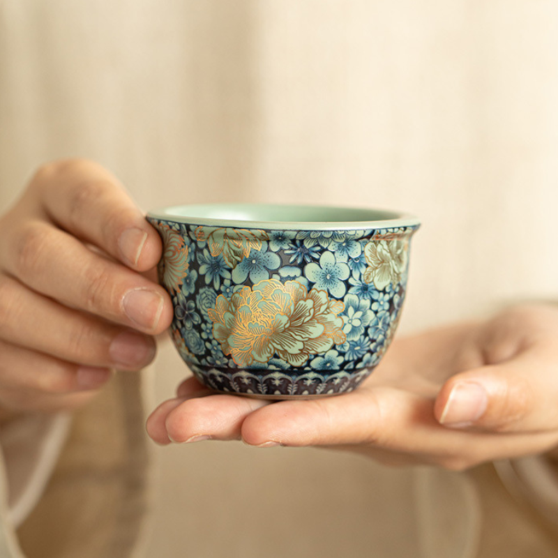 Moderne Keramik Teekanne