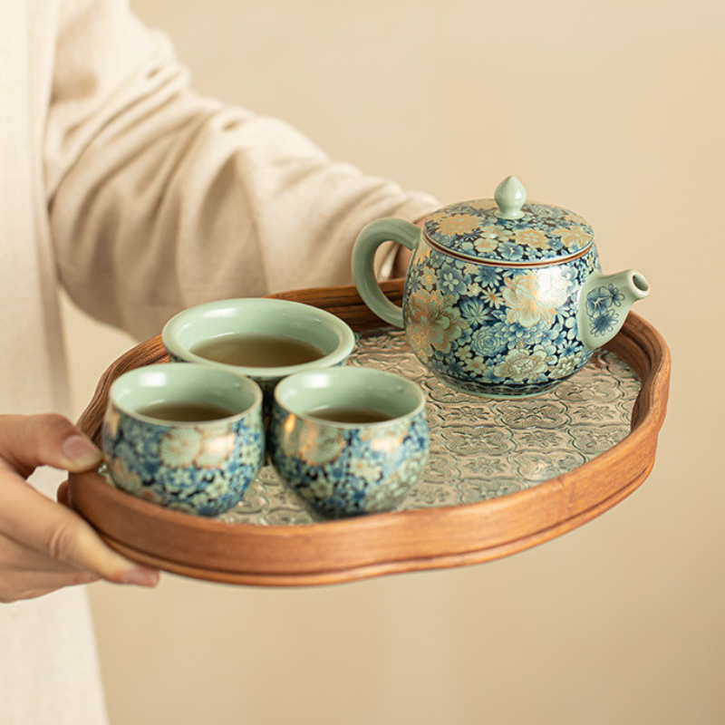 Moderne Keramik Teekanne