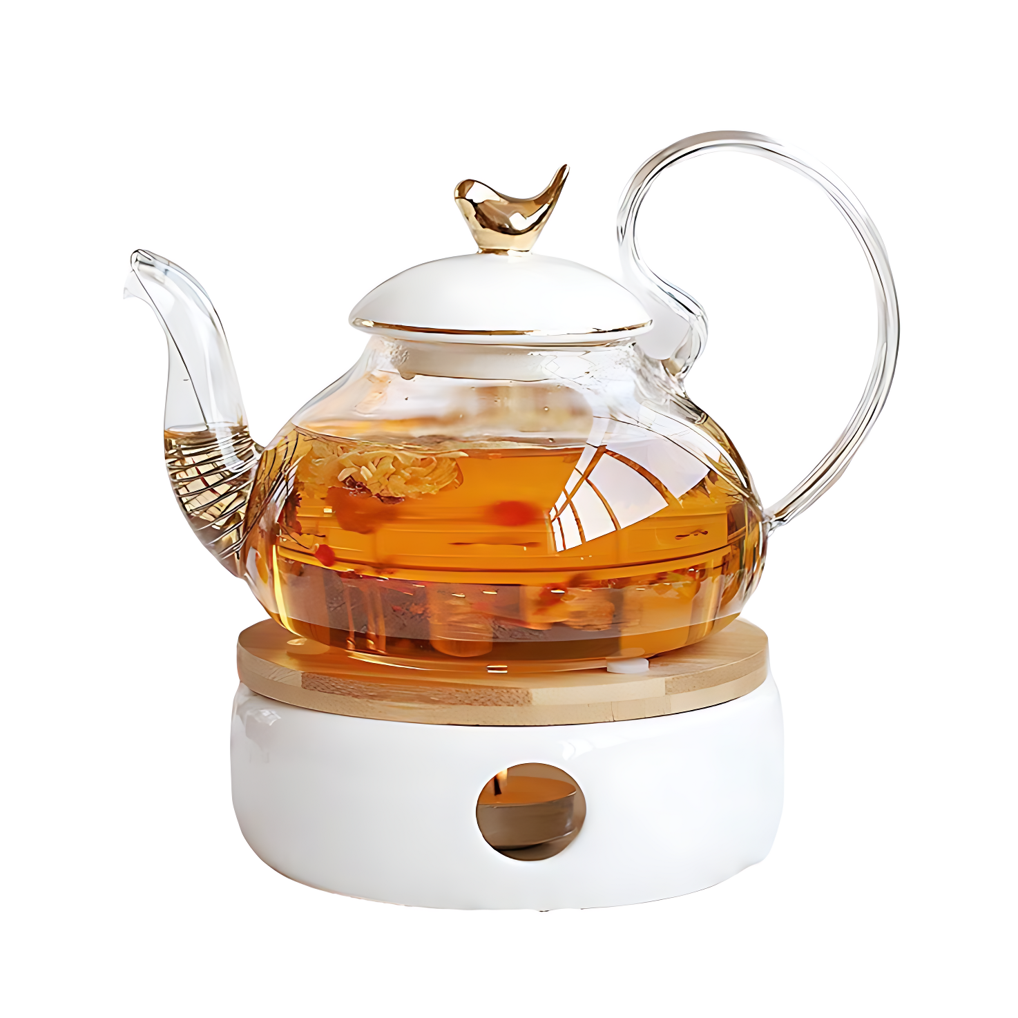 Moderne Teekanne Mit Stövchen