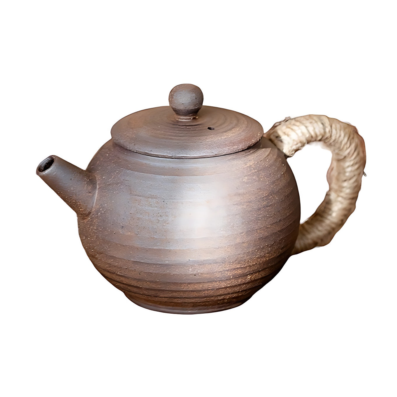 Modernes Steingut Teekanne
