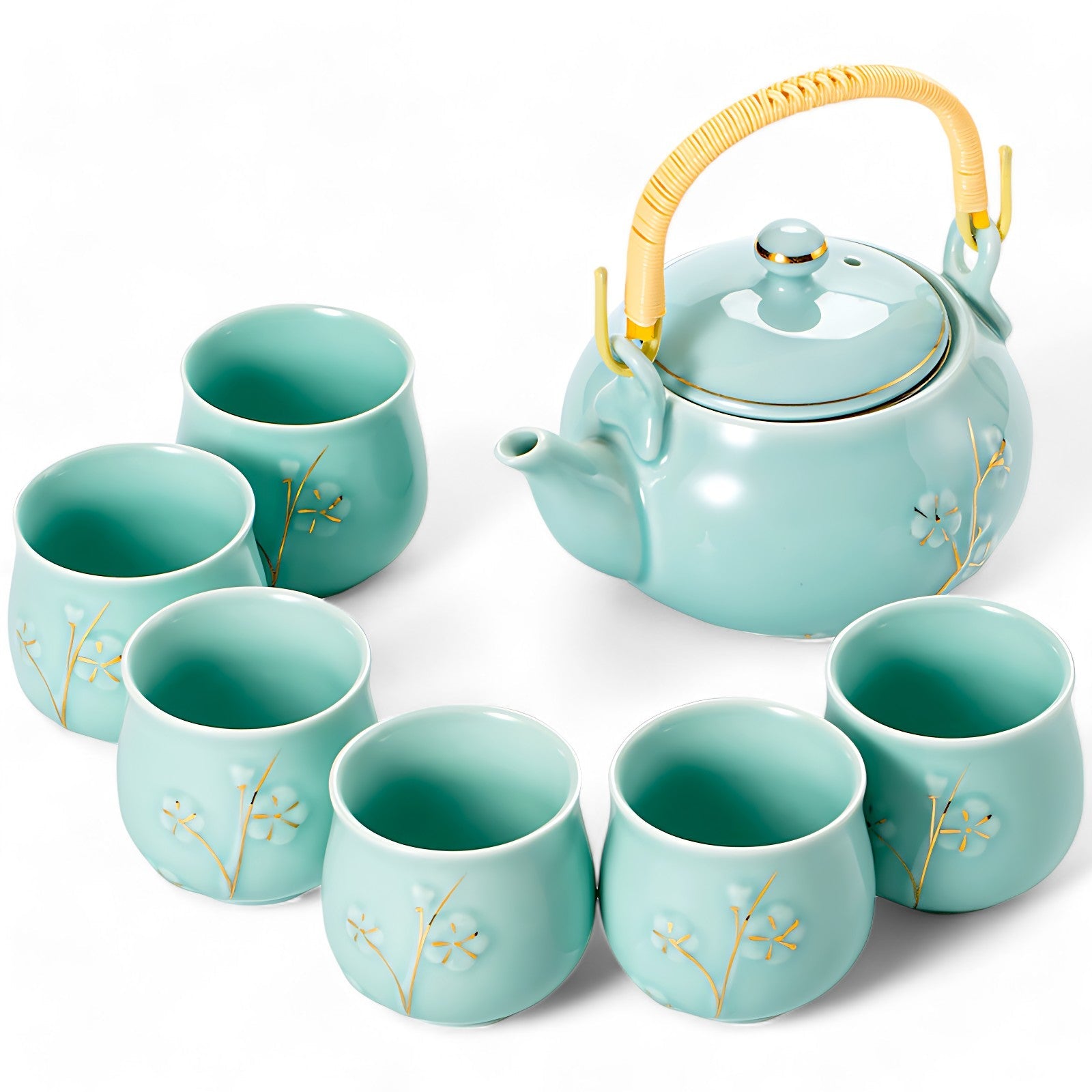 Original Teeservice Ostfriesland Blau