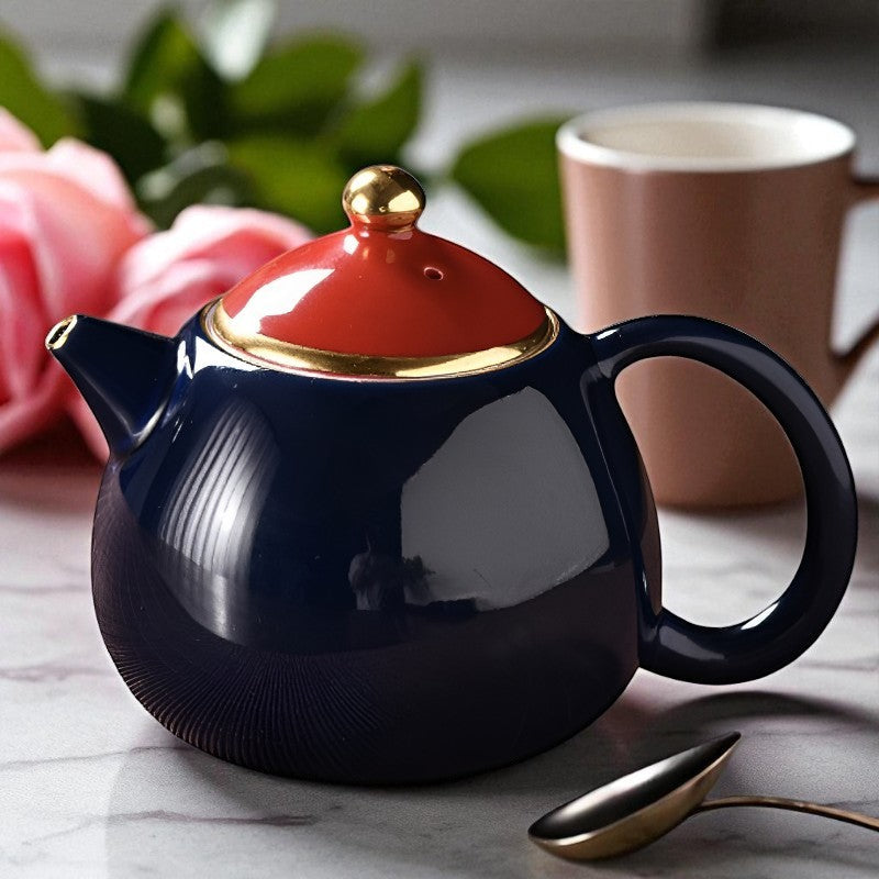 Originelle Keramik Teekanne