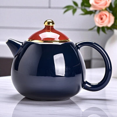 Originelle Keramik Teekanne