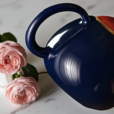 Originelle Keramik Teekanne