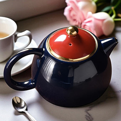 Originelle Keramik Teekanne