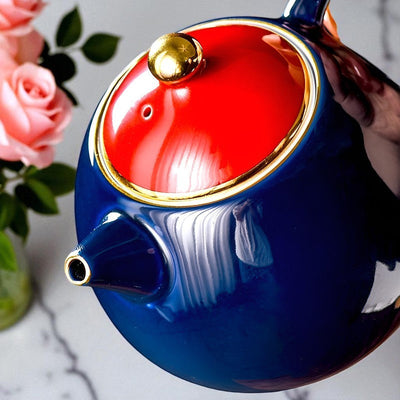 Originelle Keramik Teekanne