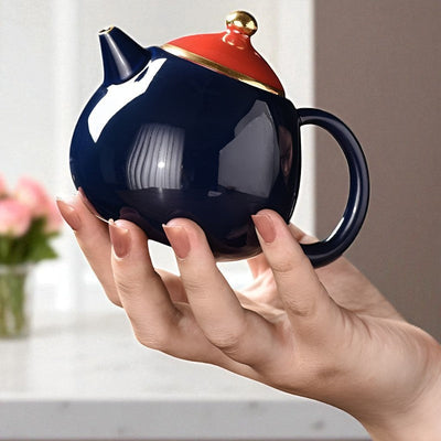 Originelle Keramik Teekanne