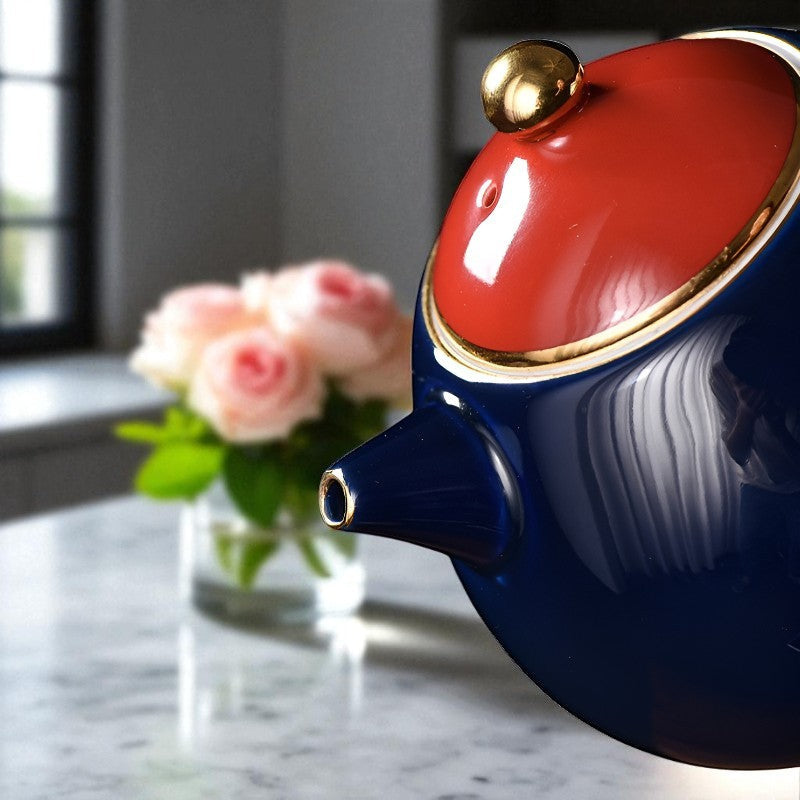 Originelle Keramik Teekanne