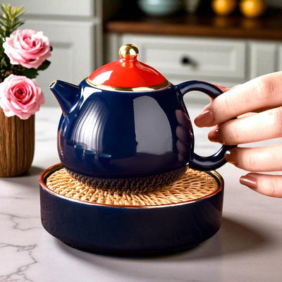 Originelle Keramik Teekanne