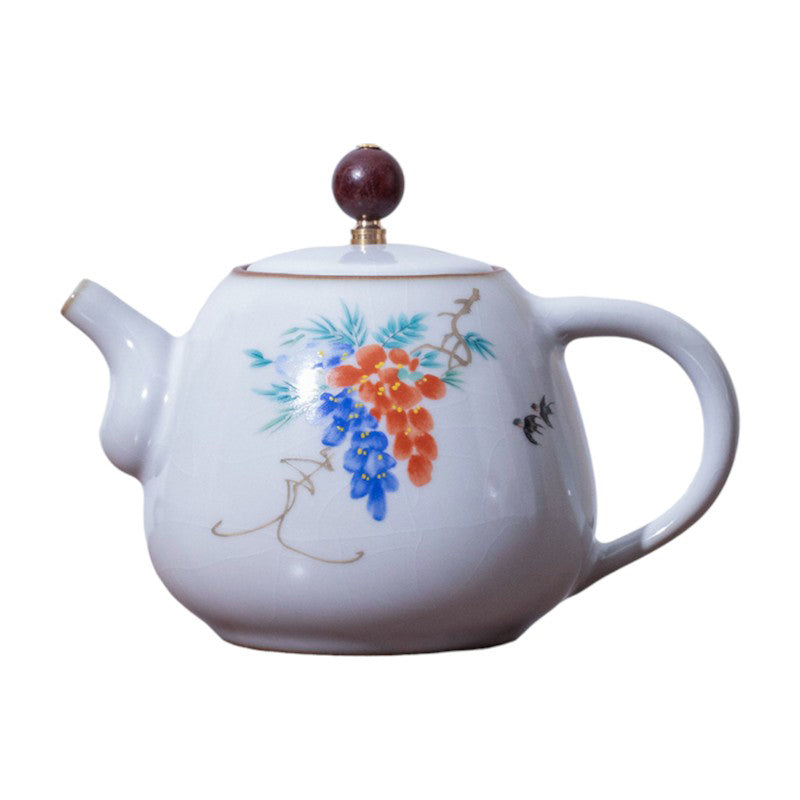 Porzellan Teekanne Alt