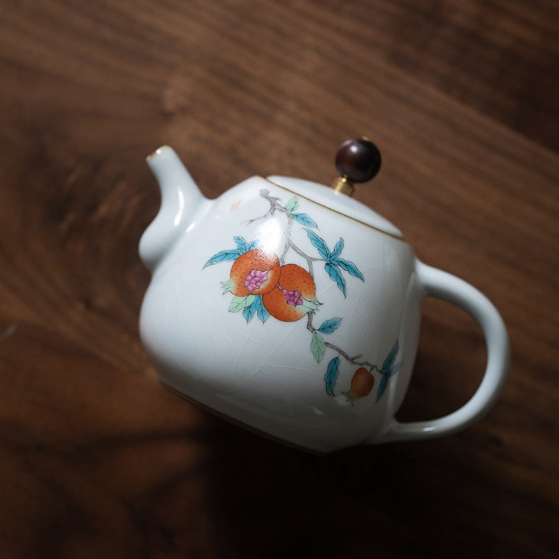 Porzellan Teekanne Alt