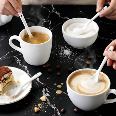 Porzellan-Teelöffel