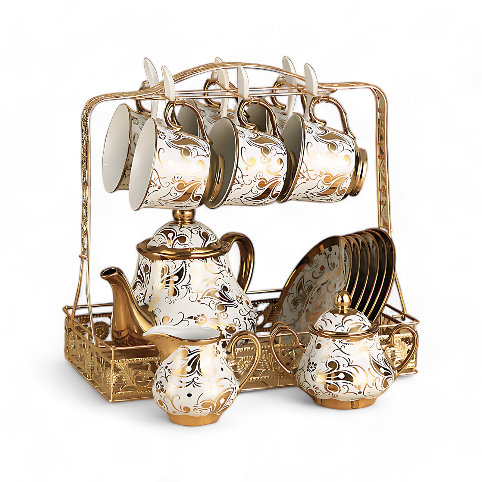 Porzellan Teeservice Vintage