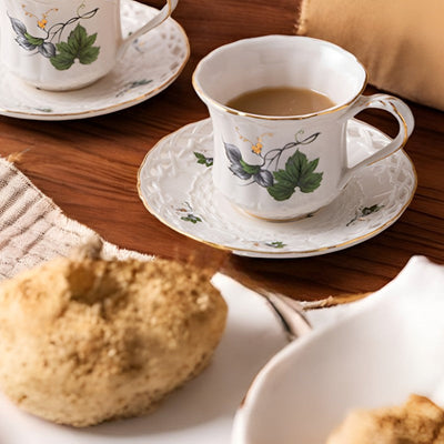 Raffiniertes englisches Teeset