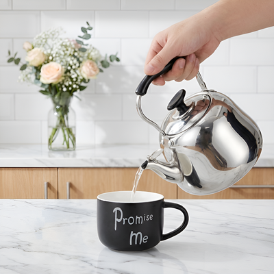 Robuste orientalische Teekanne