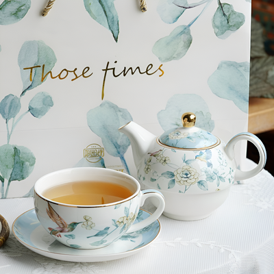 Solitär Teeservice Porzellan