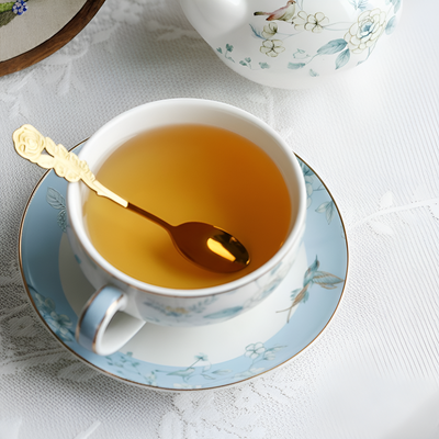 Solitär Teeservice Porzellan