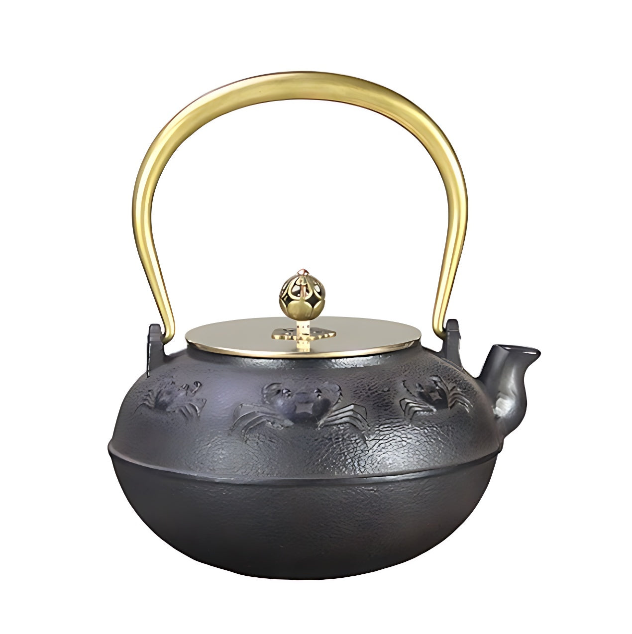 Tee aus gusseisen teekanne