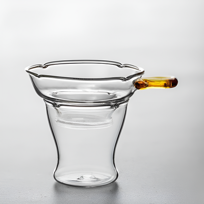 Teeglas mit Filter