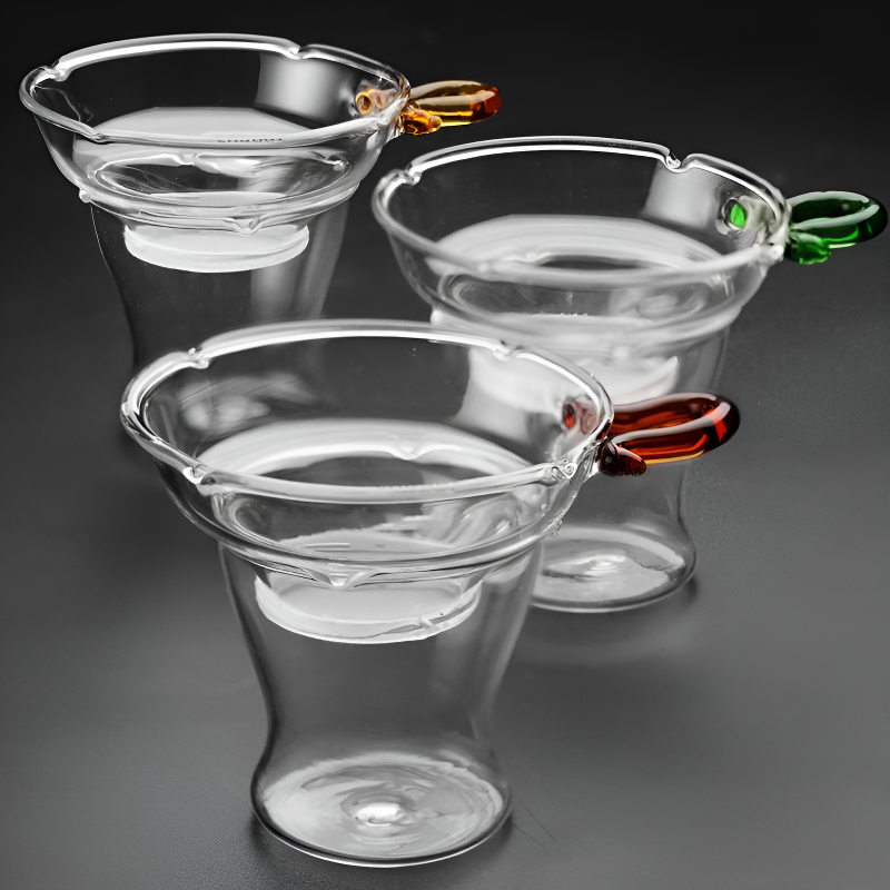 Teeglas mit Filter