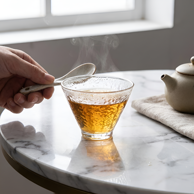 Teeglas originelles Design