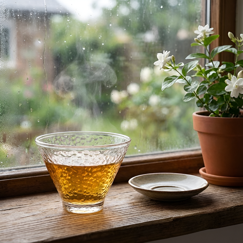 Teeglas originelles Design
