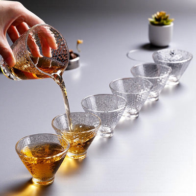 Teeglas originelles Design