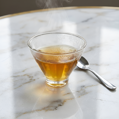 Teeglas originelles Design