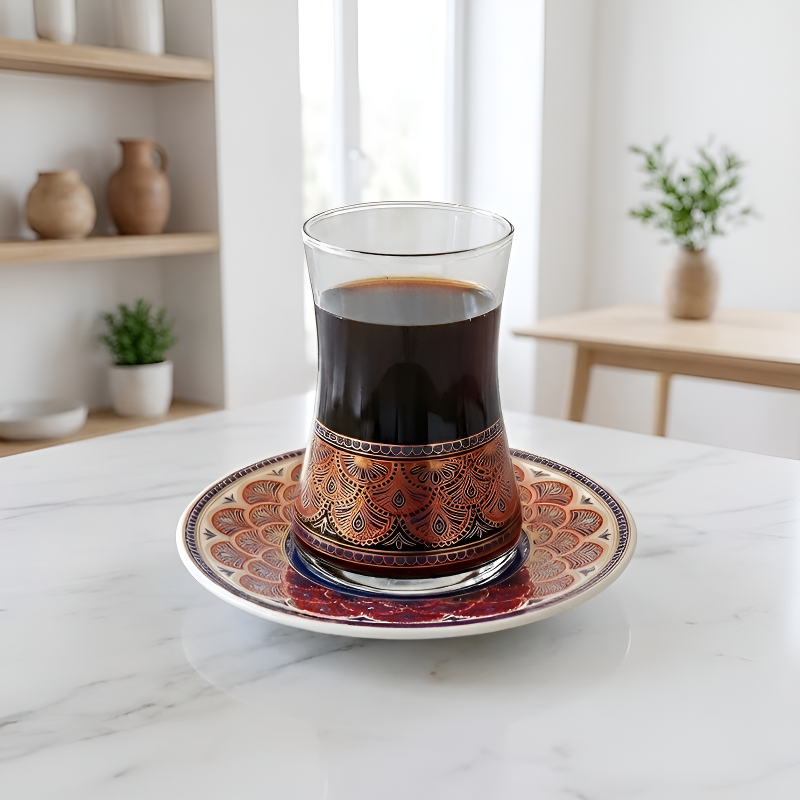 Teeglas türkisch