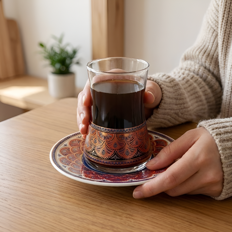Teeglas türkisch