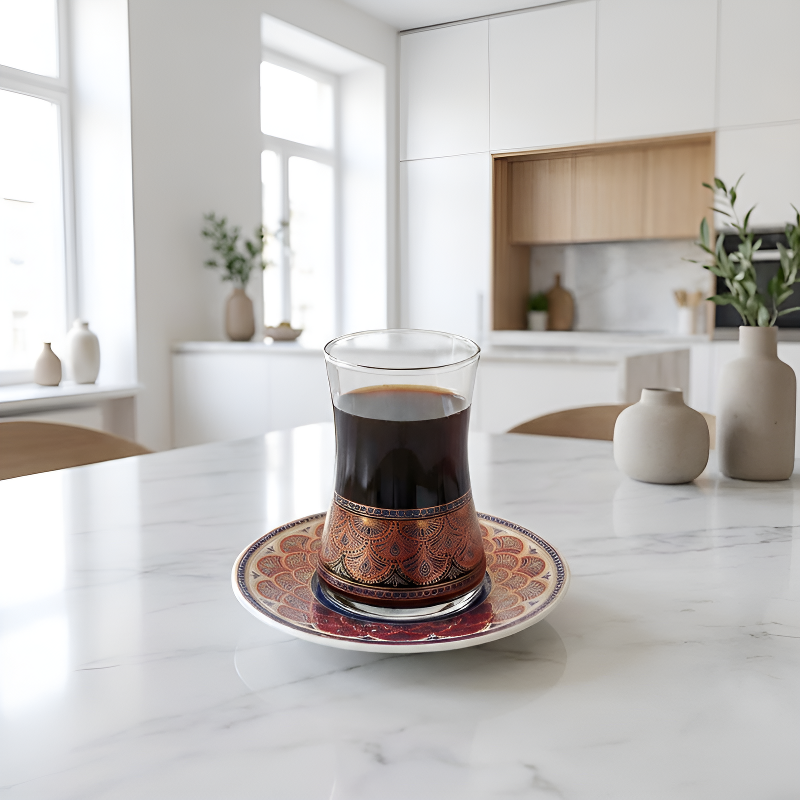 Teeglas türkisch