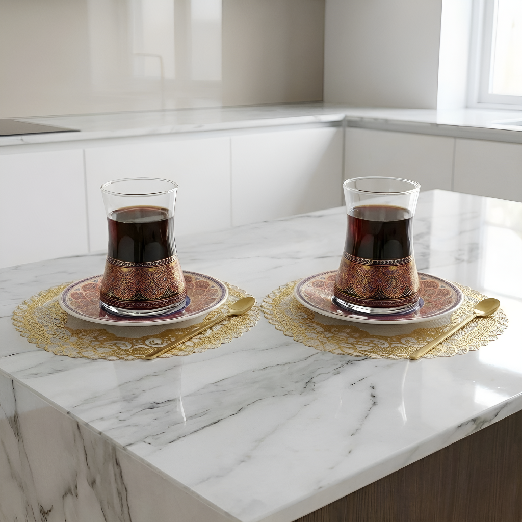 Teeglas türkisch