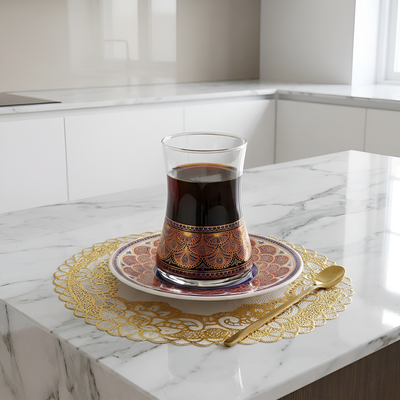Teeglas türkisch